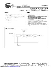 CY26049-5 datasheet pdf Cypress
