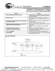 CY26049-36 datasheet pdf Cypress