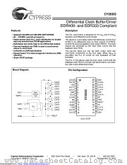 CY28352 datasheet pdf Cypress