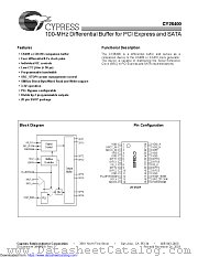 CY28400 datasheet pdf Cypress