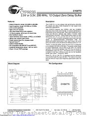 CY29773 datasheet pdf Cypress