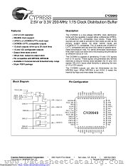 CY29949 datasheet pdf Cypress