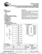 CY2CC1910 datasheet pdf Cypress