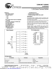 CY2CC910 datasheet pdf Cypress