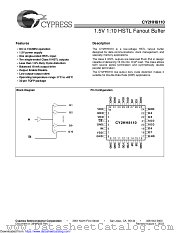 CY2HH8110 datasheet pdf Cypress