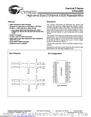 CY2LL8423 datasheet pdf Cypress