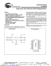 CY2LL843 datasheet pdf Cypress