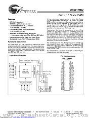 CY62127BV datasheet pdf Cypress