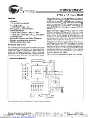 CY62147CV18 datasheet pdf Cypress