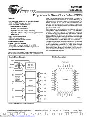 CY7B9911 datasheet pdf Cypress