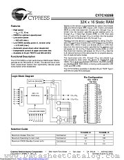 CY7C1020B datasheet pdf Cypress