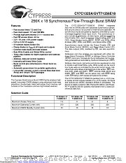 CY7C1325A datasheet pdf Cypress