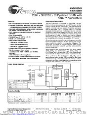 CY7C1356B datasheet pdf Cypress