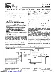 CY7C1372B datasheet pdf Cypress