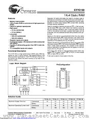 CY7C150 datasheet pdf Cypress