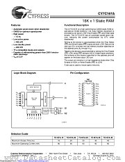 CY7C167A datasheet pdf Cypress