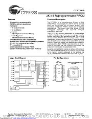 CY7C291A datasheet pdf Cypress