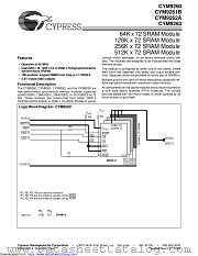CYM9262A datasheet pdf Cypress