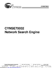 CYNSE70032 datasheet pdf Cypress