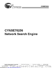 CYNSE70256 datasheet pdf Cypress