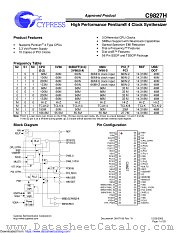 IMIC9827H datasheet pdf Cypress