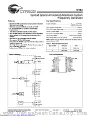 W164 datasheet pdf Cypress