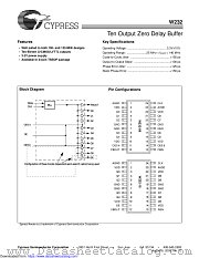 W232 datasheet pdf Cypress