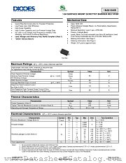 1N5819HW-7-F datasheet pdf Diodes