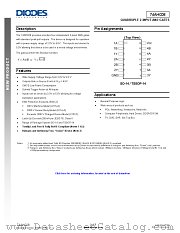 74AHC08T14-13 datasheet pdf Diodes