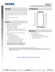 74AHC14S14-13 datasheet pdf Diodes
