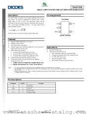 74AHC1G09W5-7 datasheet pdf Diodes