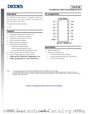 74AHCT05 datasheet pdf Diodes