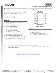 74AHCT86S14-13 datasheet pdf Diodes
