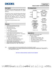 74AUP1G14SE-7 datasheet pdf Diodes