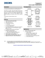 74AUP1G17FZ4-7 datasheet pdf Diodes