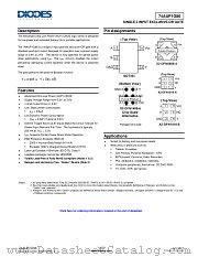 74AUP1G86FW4-7 datasheet pdf Diodes