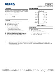 74HC08T14-13 datasheet pdf Diodes