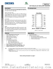 74HCT164S14-13 datasheet pdf Diodes