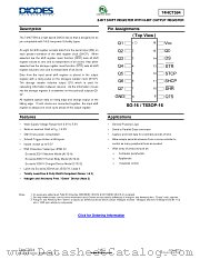 74HCT594T16-13 datasheet pdf Diodes