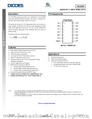 74LV00A datasheet pdf Diodes