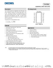 74LVC08AT14-13 datasheet pdf Diodes