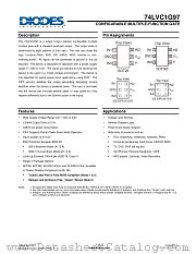 74LVC1G97FZ4-7 datasheet pdf Diodes