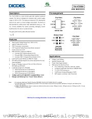 74LVC2G04W6-7 datasheet pdf Diodes