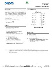 74LVC32AS14-13 datasheet pdf Diodes