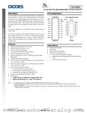 74LVC540AQ20-13 datasheet pdf Diodes