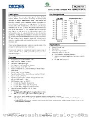 74LVC574AT20-13 datasheet pdf Diodes
