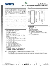 74LVCH245AT20-13 datasheet pdf Diodes