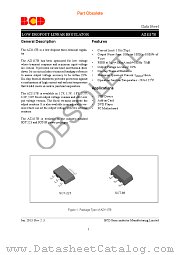 AZ1117BH-1.2TRE1 datasheet pdf Diodes