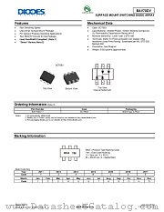 BAV70DV-7 datasheet pdf Diodes