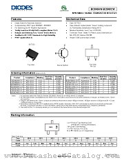 BC847AW-7-F datasheet pdf Diodes